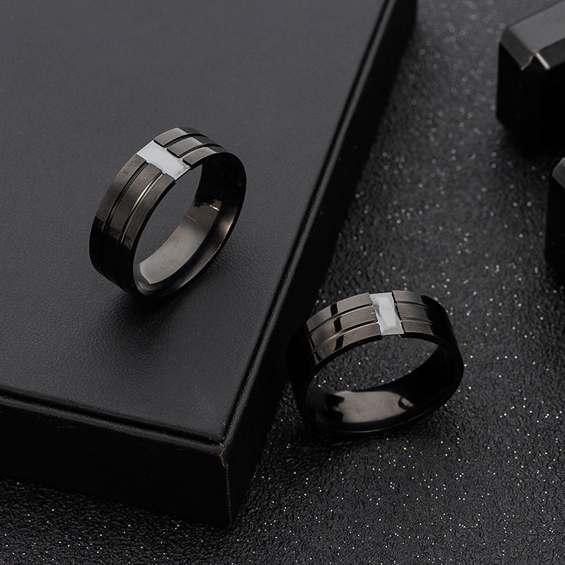 Wholesale Diamond Stainless Steel Zircon Rings